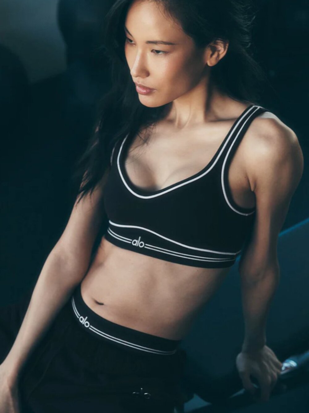 ALO Airbrush Heart Throb Bra